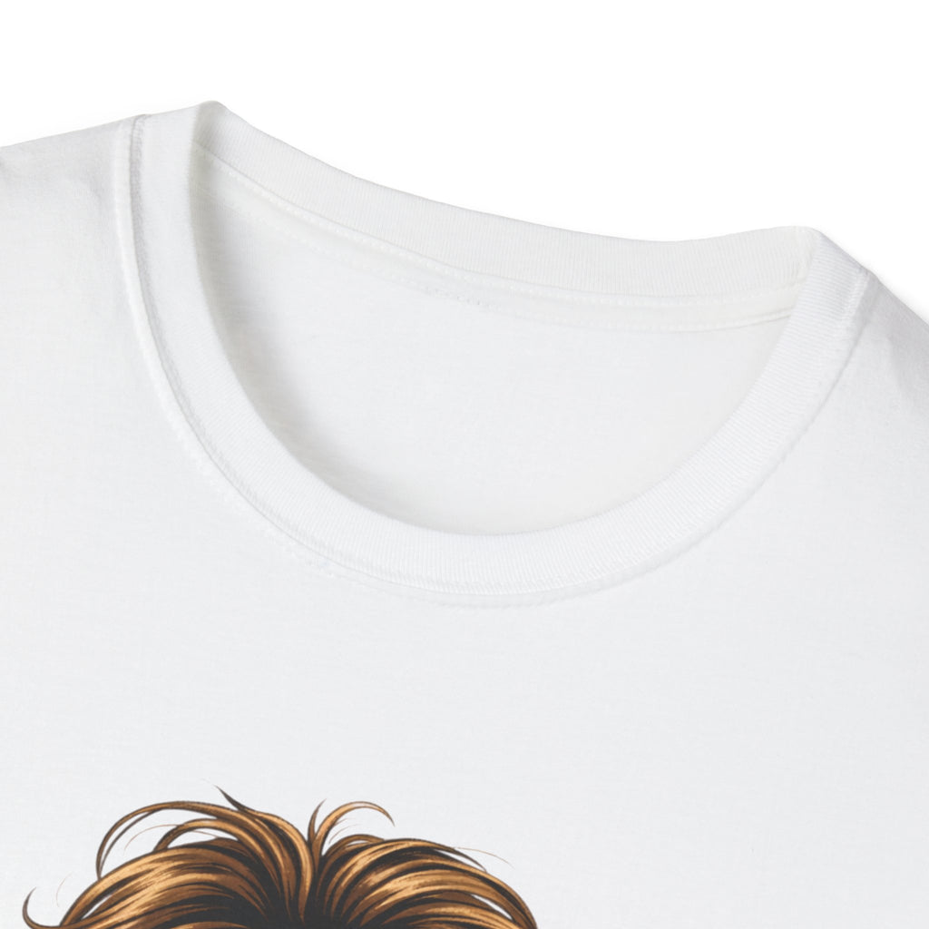 Vintage Glam Tee — Retro Woman with Sunglasses Graphic T-Shirt