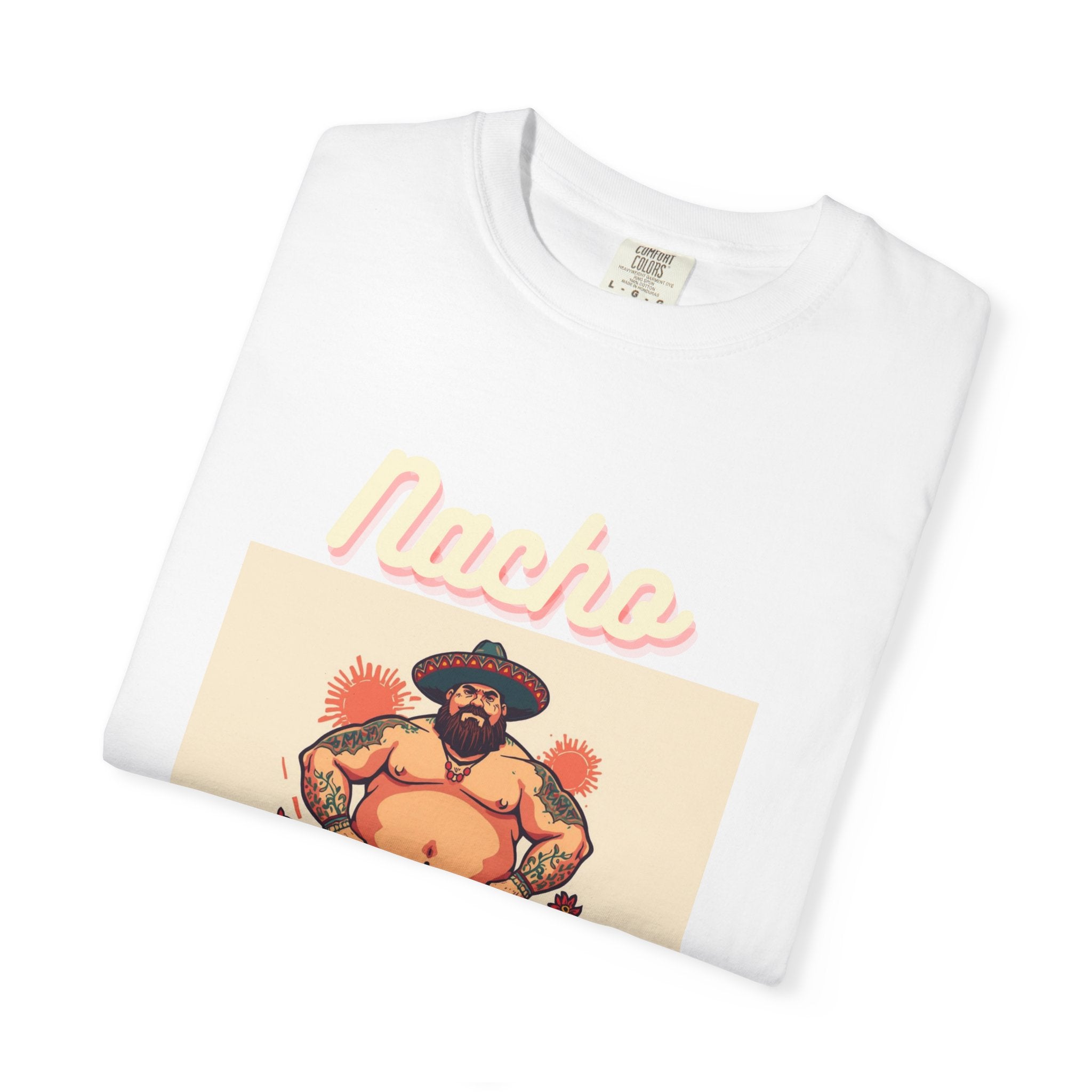 Graphic T-Shirt — 'Lucio the Orange Cowboy' Retro Western Illustration